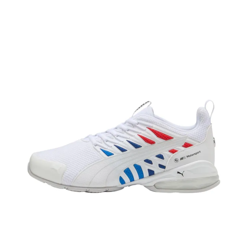BMW x PUMA Voltaic Evo Anti-Slip Wear-Resistant Low-Top Casual Running Shoes Men's White-0