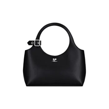 COURREGES Mini Holy Day Leather Bag