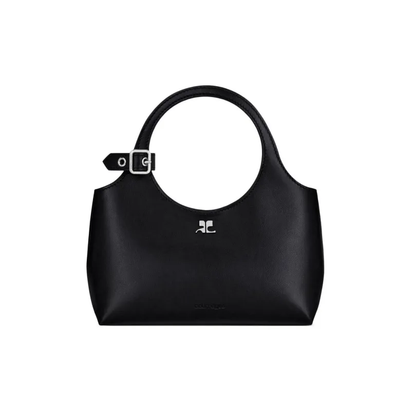COURREGES Mini Holy Day Leather Bag-0
