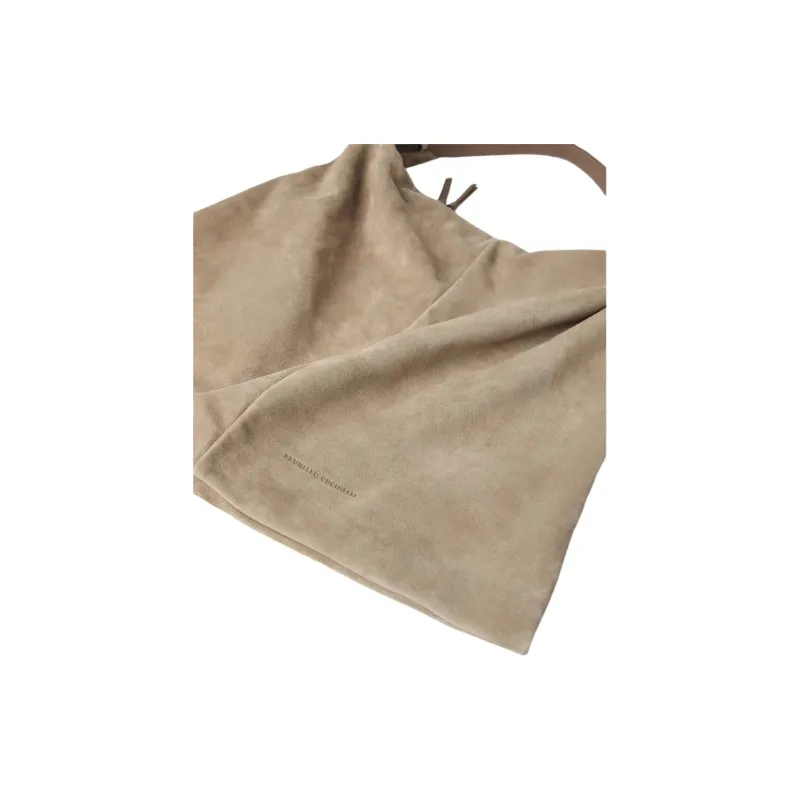 Brunello Cucinelli Logo Embossed Shoulder Bag-3