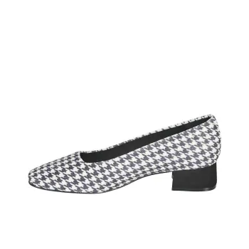 JB MARTIN Chunky Heel High Heels Women's Blue White