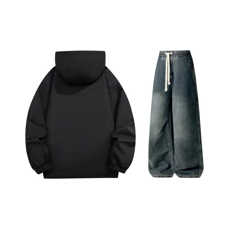 A.X.S.K Casual Sportswear Unisex Black-33