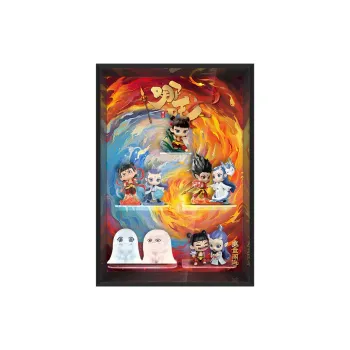 LIGHT YOUR BRICKS Compatibility Pop Mart 'Ne Zha  The Magic Child's Sea Chaos' Model Accessories