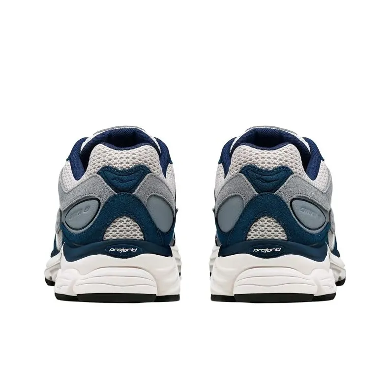Saucony Anti Slip Wear Resistant Low Top Casual Running Shoes Unisex White Blue-5