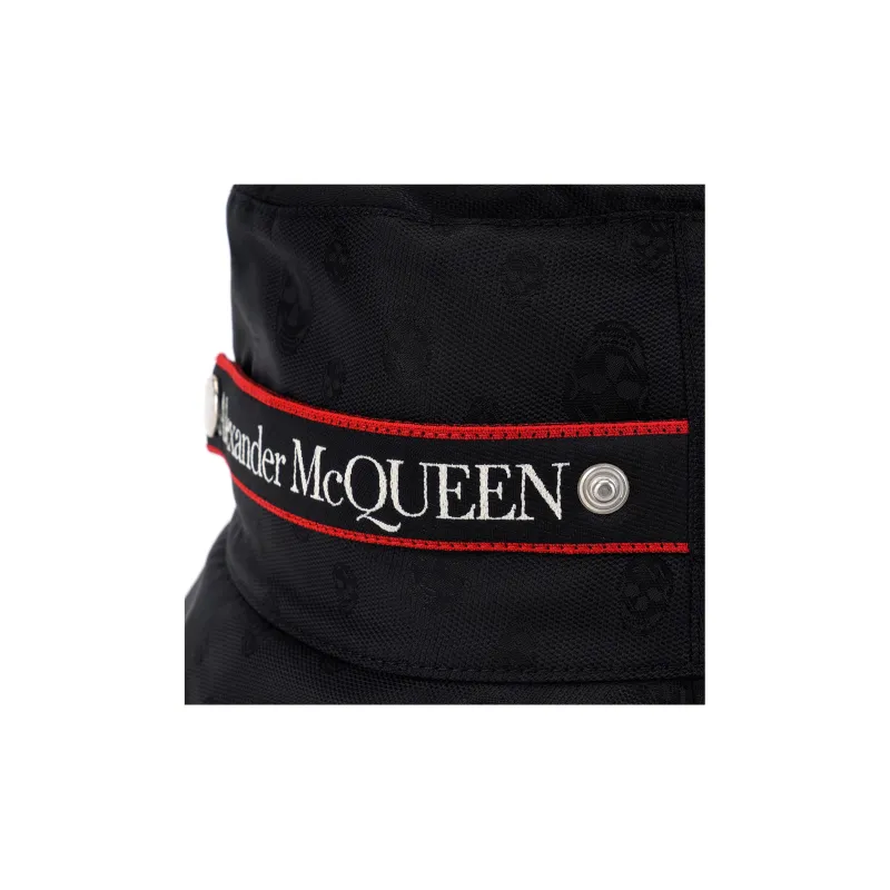 Alexander McQueen Bucket Hats Men Black-4