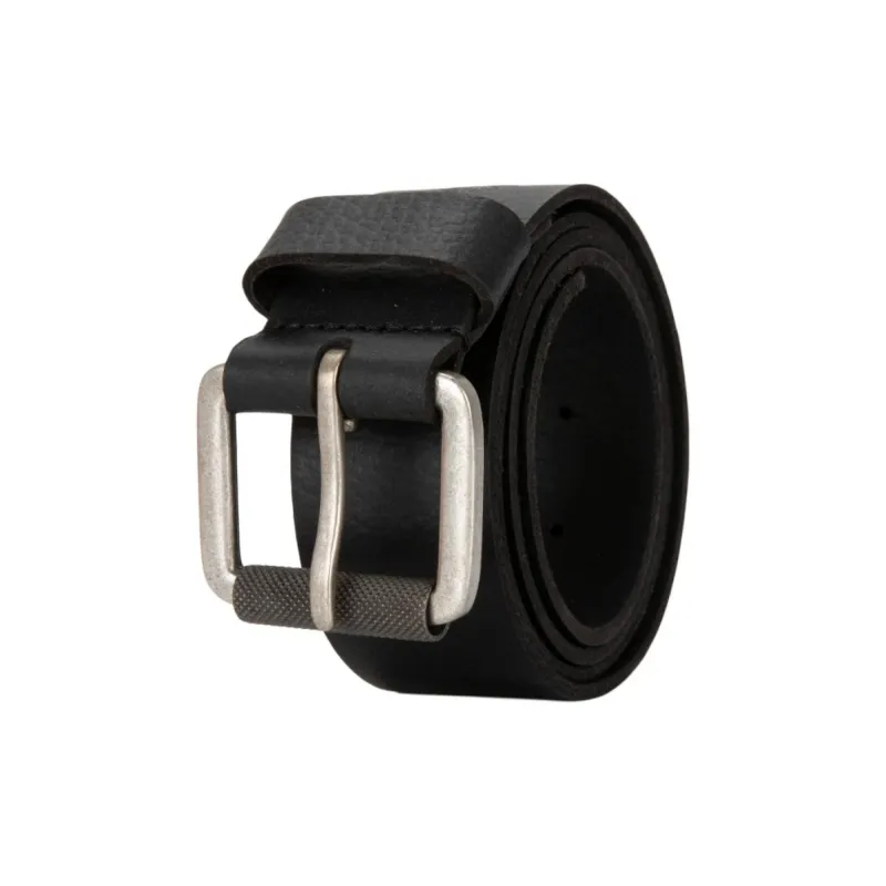 Timberland Buffalo Leather Belts Men's Black  -1