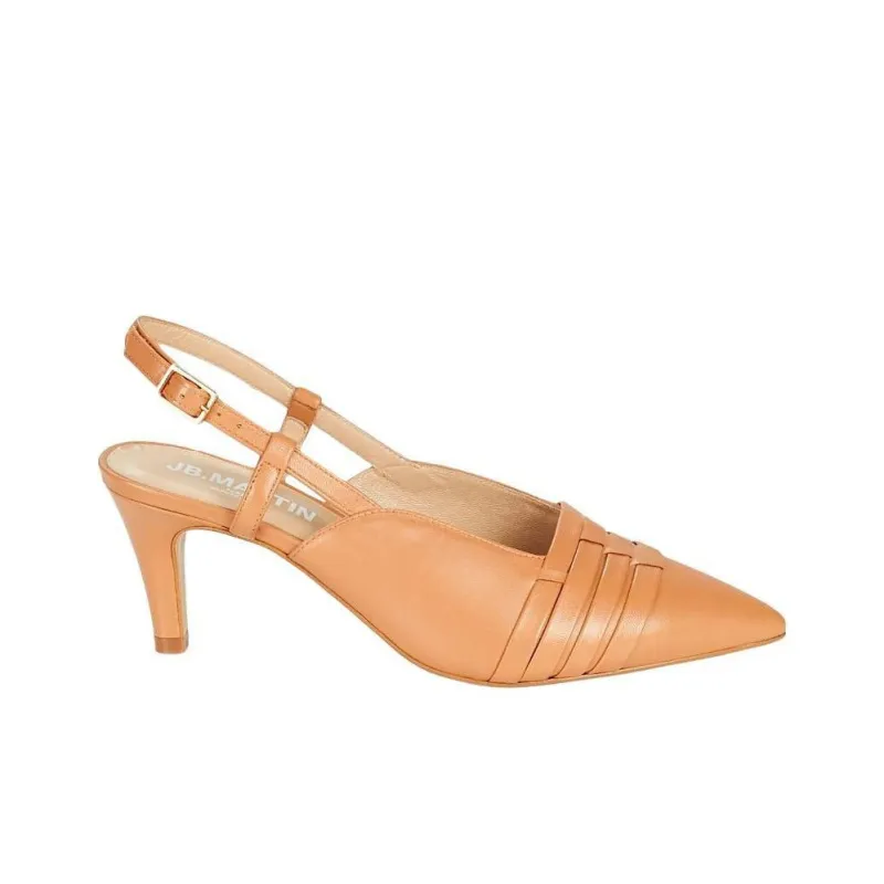JB MARTIN Tempo Chunky Heel High Heels Women's Umber-1