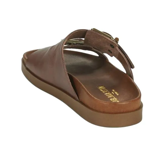 JB MARTIN Slide Slippers Women's Brown-4