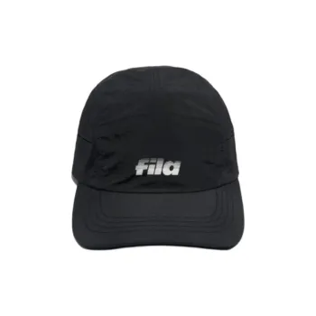 FILA Nylon Baseball Caps Unisex Black