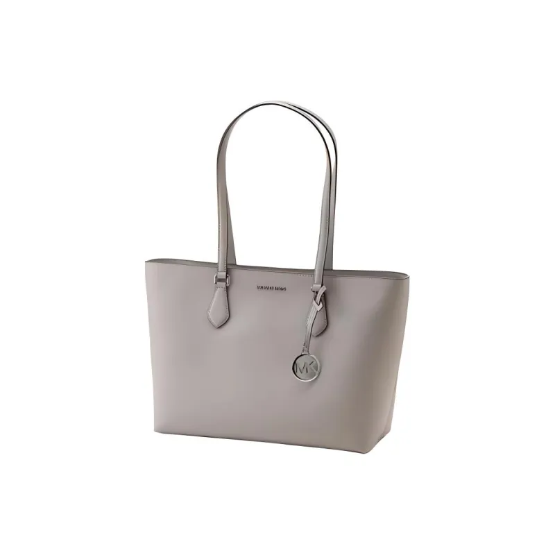 MICHAEL KORS Coated Canvas Tote Bag, Shopping Bag, Handbag, Shoulder Bag Women's Gray-3