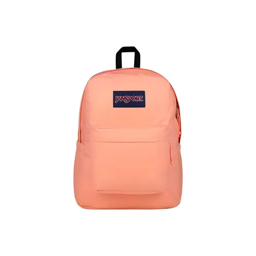 JanSport Polyester laurent motif Medium with Unisex Neon Orange