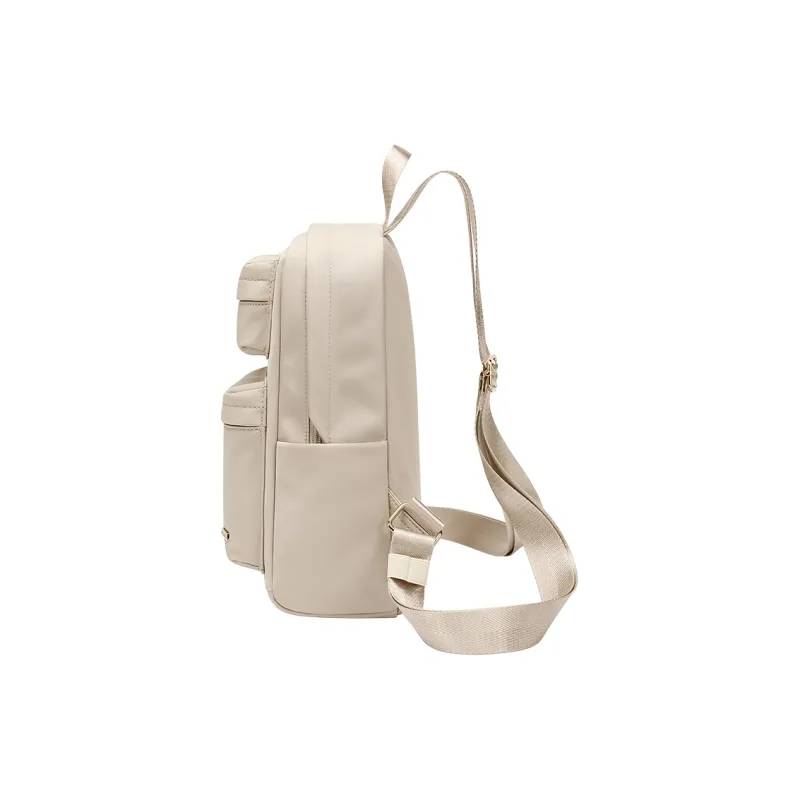 GOLF Fabric Backpack Regular Women's Apricot/Black-1