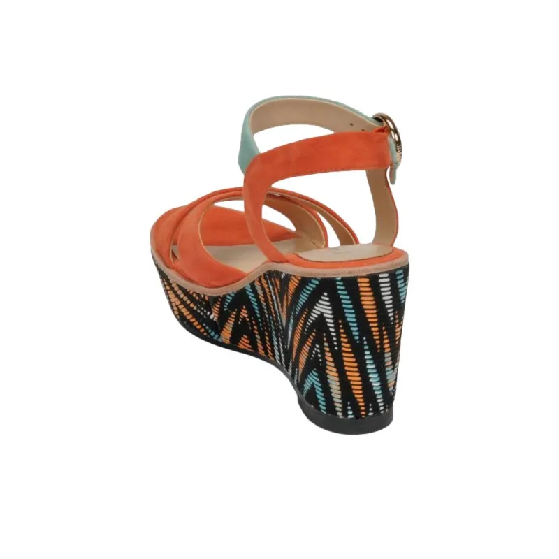 JB MARTIN Strap Sandals Women's Orange-5