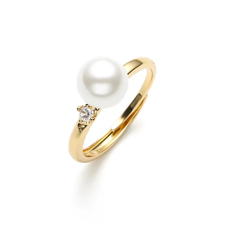 DARA Sea Butterfly Pearl Rings Women's-0