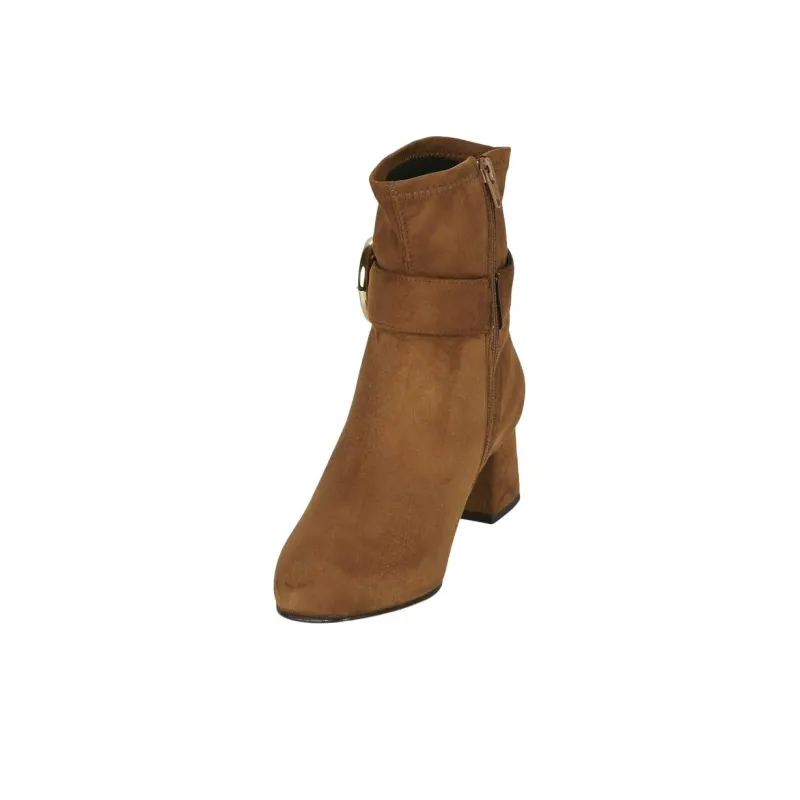 JB MARTIN Adorable Ankle Boots 5cm Women's Brown-3
