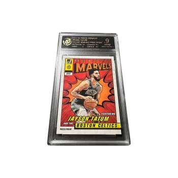 PANINI Celtics Team Jayson Tatum Cartoon Collection RPA High Score Player Card Rare Card Graded Cards 1 Pc