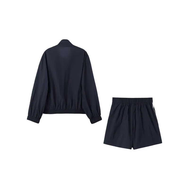 Fstudio Casual Suit Women's Navy Blue-1