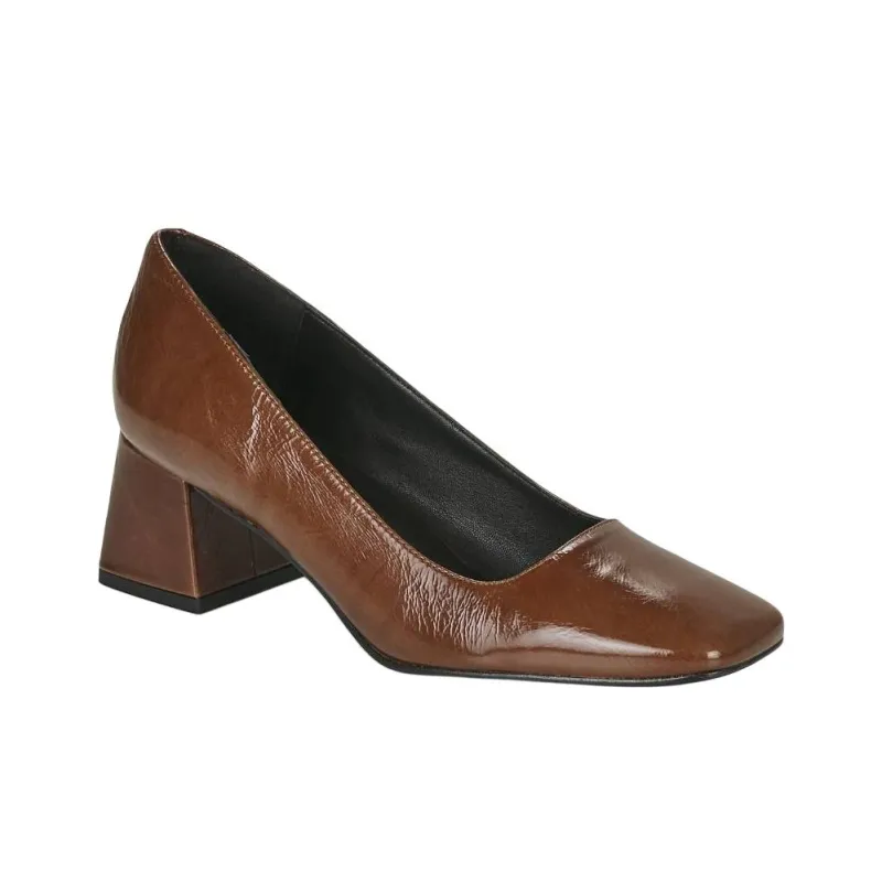 JB MARTIN Viva Spool Heel High Heels 6cm Women's Brown-3