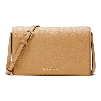 MICHAEL KORS Leather Crossbody Bag, Shoulder Bag Women's Brown