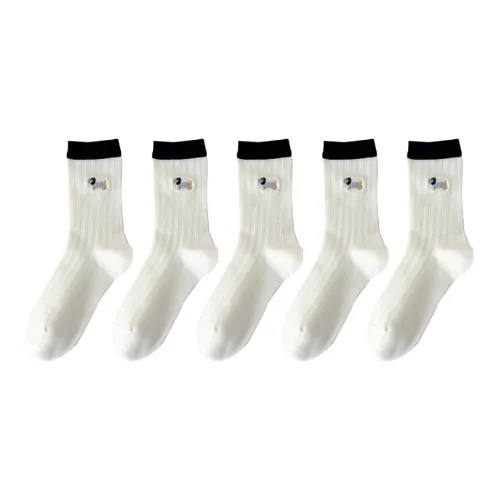 Cotton Gene Mid Calf Socks Women's Combo
