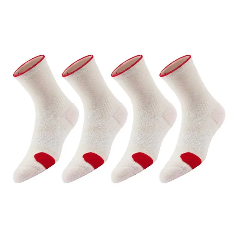 MUSCLESWING Mid Calf Socks Women's 4 Pack-8
