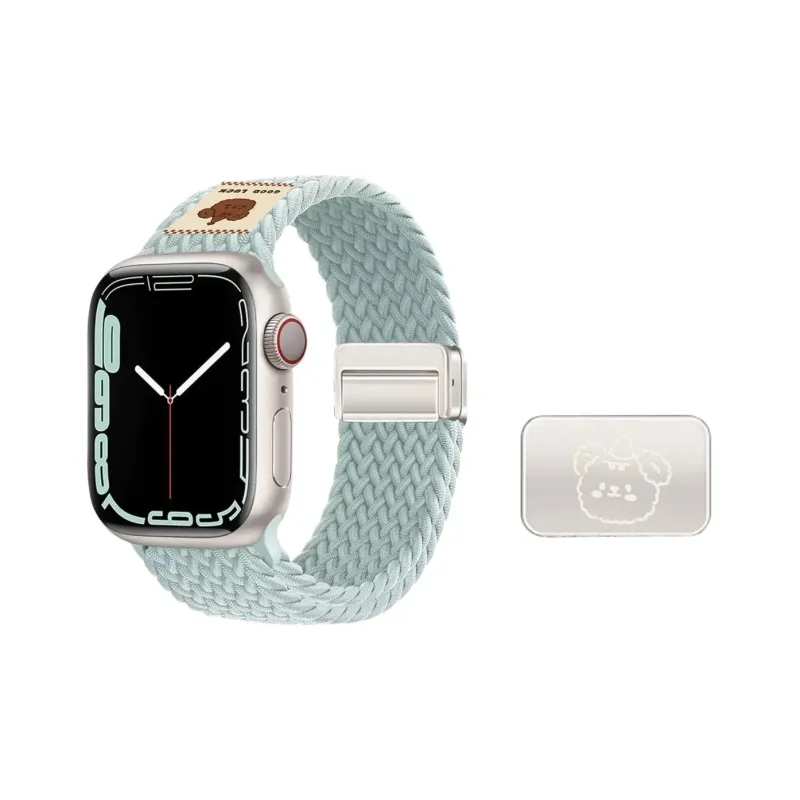IWabcertoo Apple Compatibility Watch Band 180mm Nylon Material-4