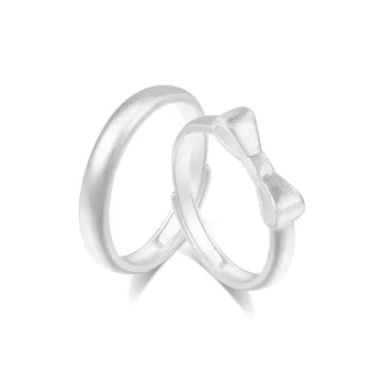 Crafts Women's 999 Fine Silver Rings Unisex