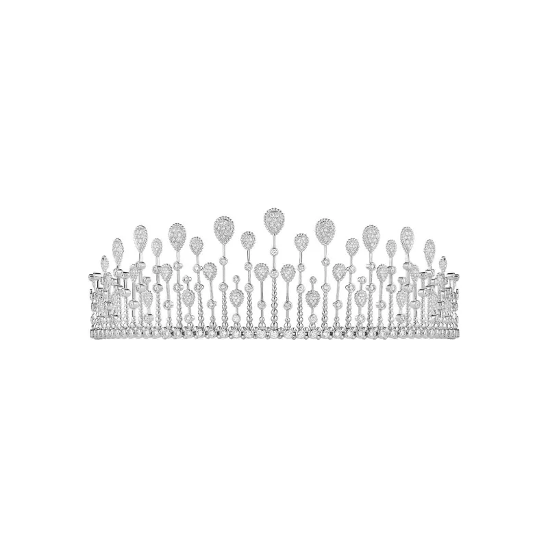 Boucheron 18K White Gold Headbands Women's Silver-1