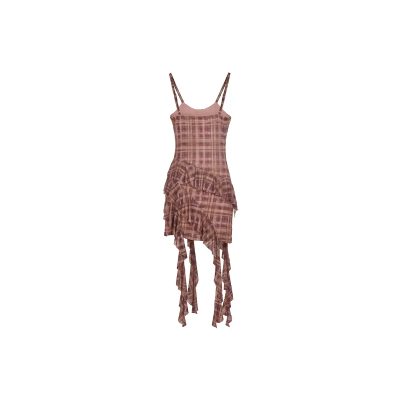 AURORA MUSE Slip Dresses Women's Pink-1