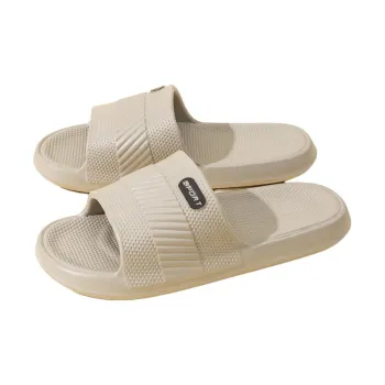 LUNNIFEIYA Squashy And Bouncy Feeling Summer Indoor Home Bathroom Bathing Slip Resistant Slippers
