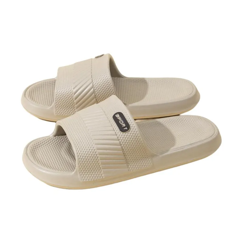 LUNNIFEIYA Squashy And Bouncy Feeling Summer Indoor Home Bathroom Bathing Slip Resistant Slippers-0