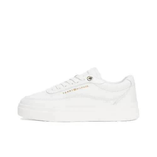 tommy AW0AW12756 Hilfiger Low Top Skateboard Shoes Women's White