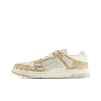 AMIRI Low Top Skateboard Shoes Women's Yellow