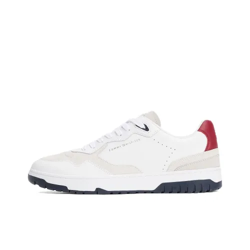 Tommy Hilfiger Low Top Basketball Shoes Men's White