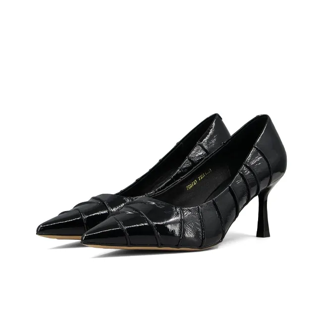 ZSBELLA High Heels Women's Brown-2
