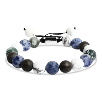 Kim Ka Fook Artificial Stone Bracelets Unisex