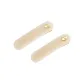 Cream Round Tip Side Clip