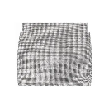 KARA Faux Crystal Banquet Bag Clutch Shoulder Bag Women's Silver