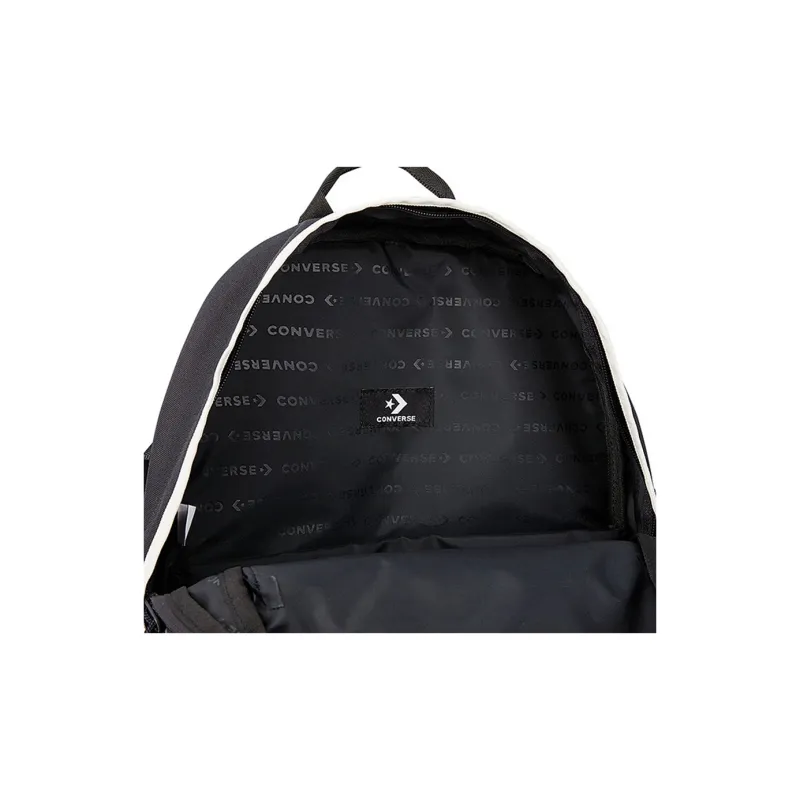 Converse Polyester Backpack Medium Size Unisex Black-4