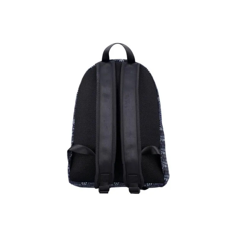 EMPORIO ARMANI EA7 Polyester Backpack Men's Blue-3