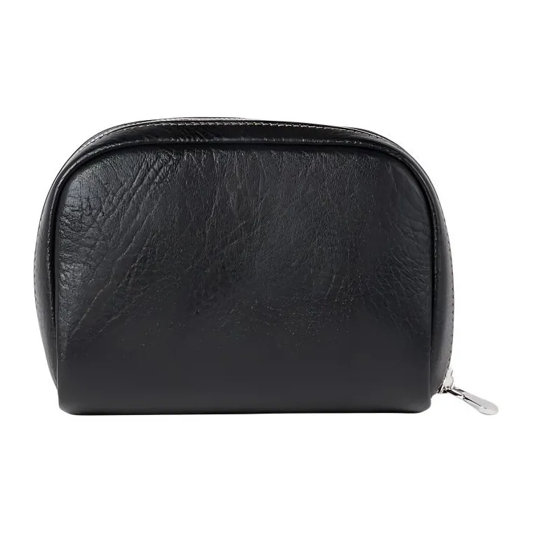 Brunello Cucinelli Grain Calfskin Toiletry Bag Men's Black-1