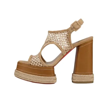 CL Almeja One Strap Sandals 13cm Women's Brown
