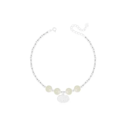 Cuz Strange Intention Bracelets Green Jade Women's
