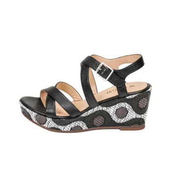 JB MARTIN Darelo Strap Sandals 8cm Women's Black
