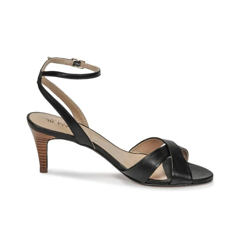 JB MARTIN Poetie Strap Sandals Women's Black-1