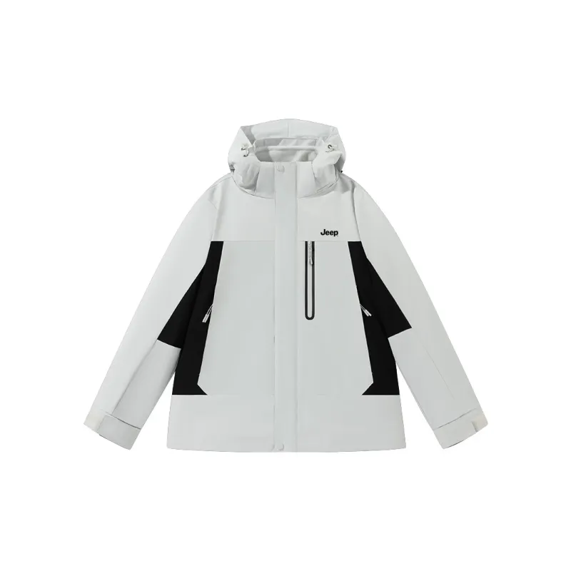 Jeep Urban Living/Travel/Commuting Waterproof And Windproof Windbreaker Jacket Unisex-2