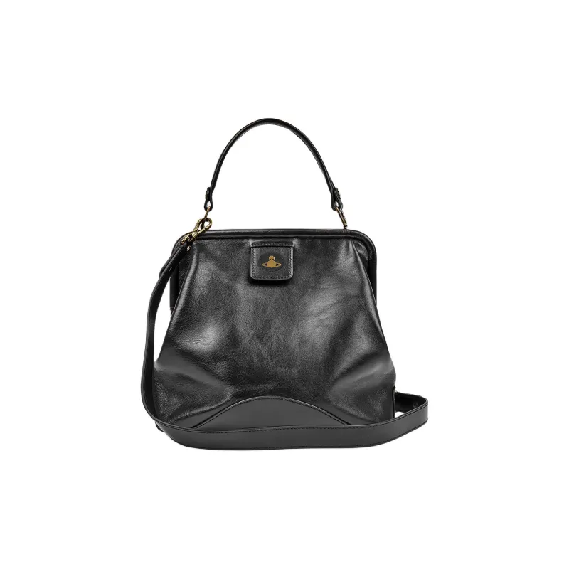 Vivienne Westwood Leather Handbag Women's Black-1