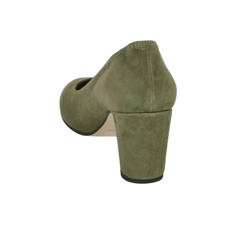 JB MARTIN Veritea Chunky Heel High Heels 7cm Women's Green-4