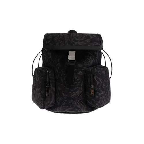 FANSIZHE Fabric Backpack Men's Black