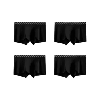 Cheekkiss Underpants Men's 4 Pack Black